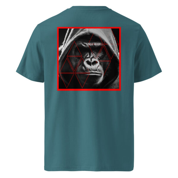 T-shirt en coton biologique Bad Kong : Force Brute, Regard de Résilience – Image 13
