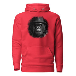 Sweat à Capuche Unisexe Bad Kong : "La Sérénité Silencieuse"