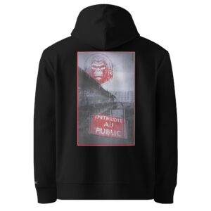 Kong Spirit - Bad Kong - « Interdit au Public »- Sweat écologique basique unisexe