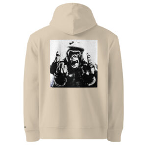 Kong Spirit - Bad Kong - « Wild Duality » - Sweat écologique basique unisexe Couleurs  claires
