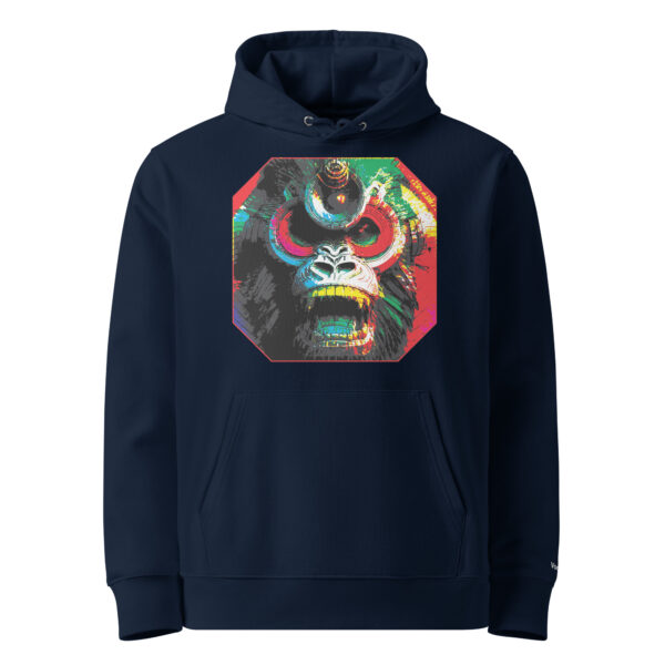 Kong Spirit - Bass Kong - " Color Shower " - Sweat écologique basique unisexe – Image 5