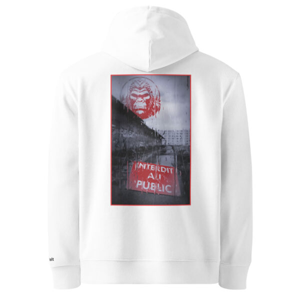 Kong Spirit - Bad Kong - « Interdit au Public » - Sweat écologique basique unisexe couleurs claires – Image 6