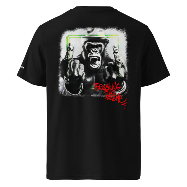 Kong Spirit – Bad Kong – « Breaking the Frame » – T-shirt unisexe en coton biologique
