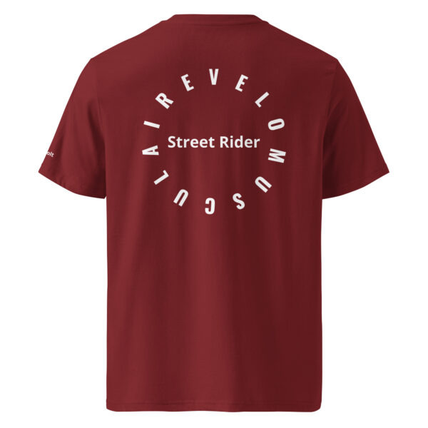 Vélo Musculaire - Street Rider - "Free Rideuse" - T-shirt unisexe en coton biologique – Image 16