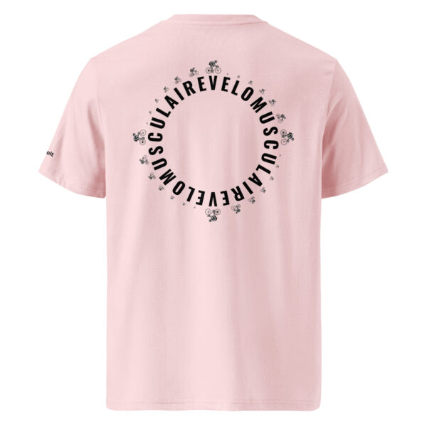 Vélo Musculaire - Vélo d'Antan -  La Roue Tourne - T-shirt unisexe en coton biologique – Image 13