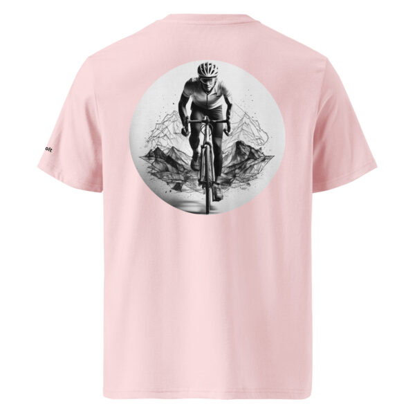 Vélo Musculaire - Vélo des Cimes - A l'Assaut des Cimes - T-shirt unisexe en coton biologique – Image 17