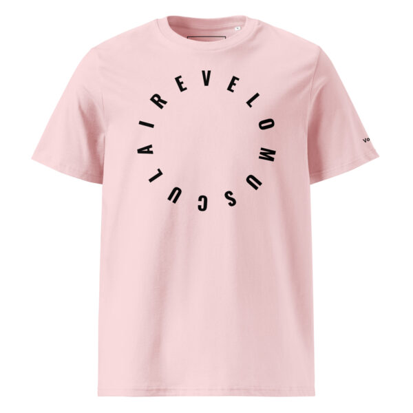 Vélo Musculaire - Vélo d'Antan -  La Roue Tourne - T-shirt unisexe en coton biologique – Image 10