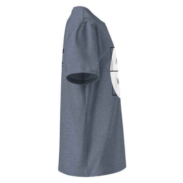 Vélo Musculaire - Vélo des cimes - « Au Sommet de ton Toit » - T-shirt unisexe en coton biologique couleurs claires – Image 15