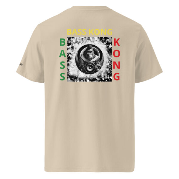 Kong Spirit - Bass Kong - "Roots & Reverb" - T-shirt unisexe en coton biologique couleurs claires – Image 8