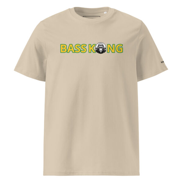 Kong Spirit - Bass Kong - "Roots & Reverb" - T-shirt unisexe en coton biologique couleurs claires – Image 5