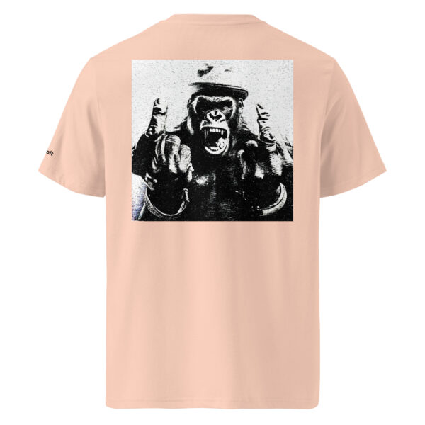 Kong Spirit - Bad Kong - "Wild Duality" - T-shirt unisexe en coton biologique couleurs claires – Image 12