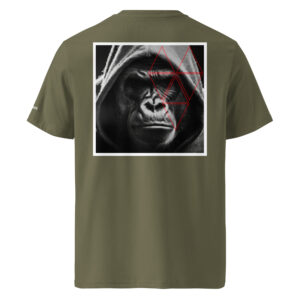 Kong Spirit - Bad Kong - " The Watcher" - T-shirt unisexe en coton biologique