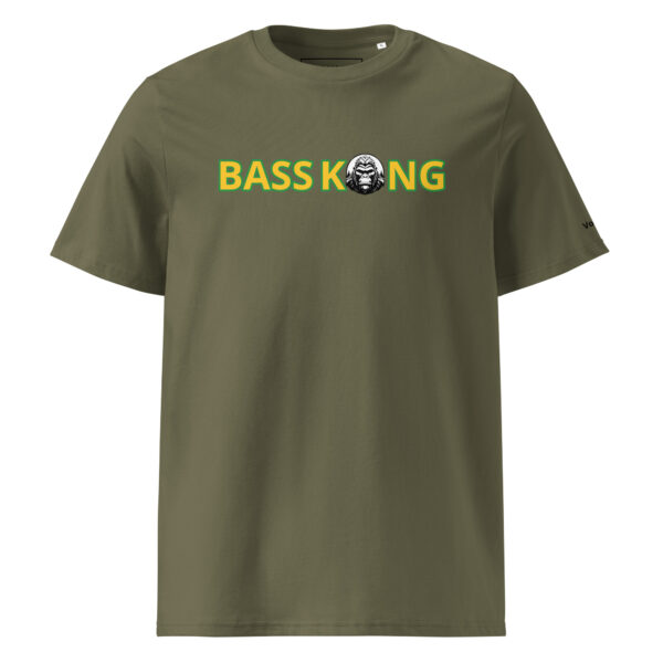 Kong Spirit - Bass Kong - "Roots & Reverb" - T-shirt unisexe en coton biologique couleurs claires – Image 2