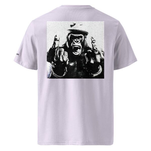 Kong Spirit - Bad Kong - "Wild Duality" - T-shirt unisexe en coton biologique couleurs claires – Image 16
