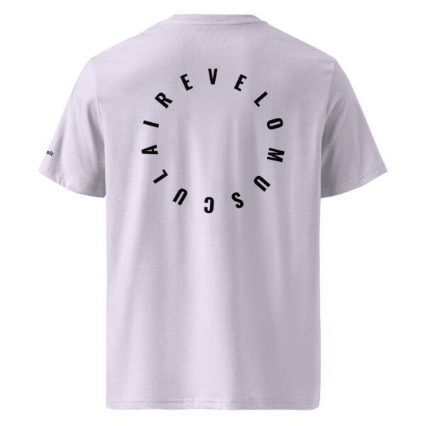 Vélo Musculaire - Vélo des cimes - « Au Sommet de ton Toit » - T-shirt unisexe en coton biologique couleurs claires – Image 28