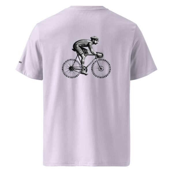 Velo Musculaire - Vélo d'Antan -  L’Esprit du Cycliste d’Hier et d’Aujourd’hui - T-shirt unisexe en coton biologique – Image 21
