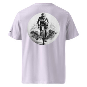 Vélo Musculaire - Vélo des Cimes - A l'Assaut des Cimes - T-shirt unisexe en coton biologique