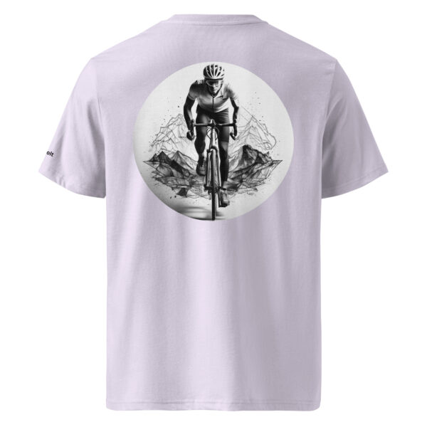 Vélo Musculaire - Vélo des Cimes - A l'Assaut des Cimes - T-shirt unisexe en coton biologique