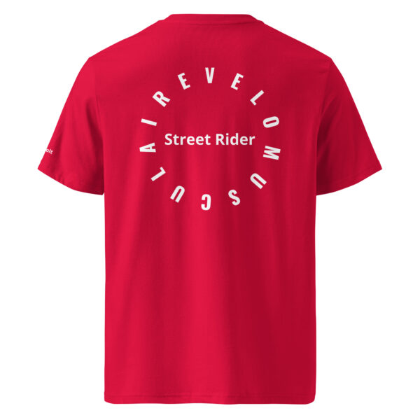 Vélo Musculaire - Street Rider - "Free Rideuse" - T-shirt unisexe en coton biologique – Image 24