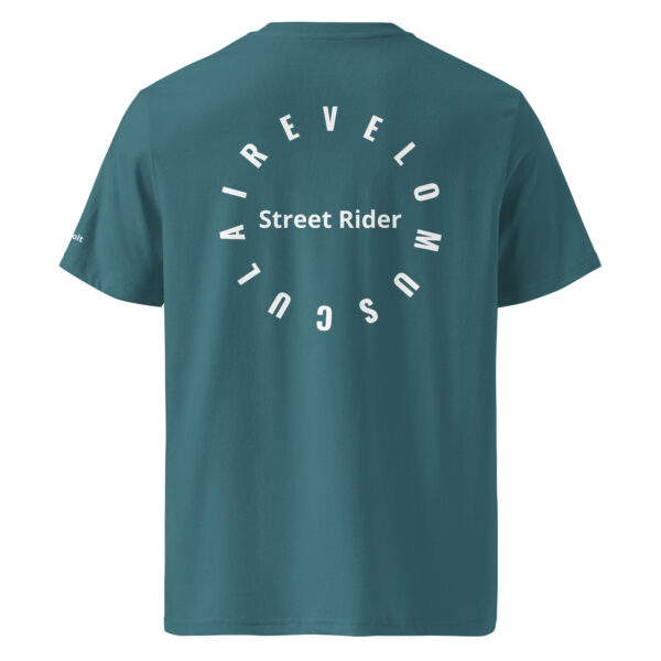 Vélo Musculaire - Street Rider - "Free Rideuse" - T-shirt unisexe en coton biologique – Image 28