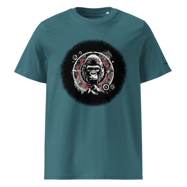Kong Spirit - Mountain Kong - "Objectif Summit" - T-shirt unisexe en coton biologique – Image 6