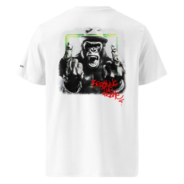 Kong Spirit - Bad Kong - « Breaking the Frame »- T-shirt unisexe en coton biologique couleurs claires – Image 16
