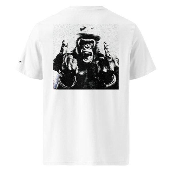 Kong Spirit - Bad Kong - "Wild Duality" - T-shirt unisexe en coton biologique couleurs claires – Image 20