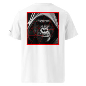 Kong Spirit - Bad Kong - « Inner Code » - T-shirt unisexe en coton biologique couleurs claires