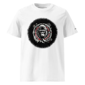 Kong Spirit - Mountain Kong - "Objectif Summit" - T-shirt unisexe en coton biologique