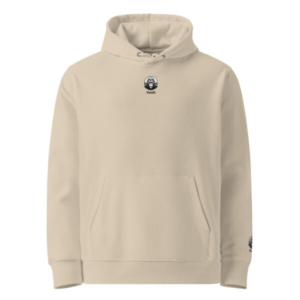 Kong Spirit - Mountain Kong - "L' Appel des Cimes" - Sweat écologique basique unisexe couleurs claires – Image 2