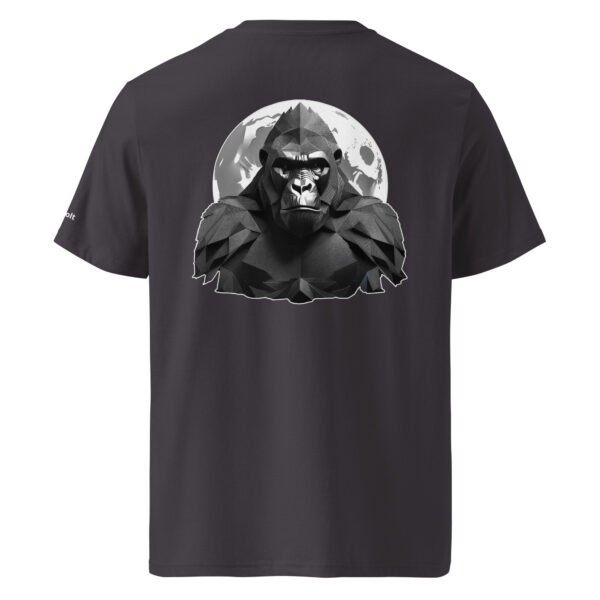 Kong Spirit - Mountain Kong - "L' Appel des Cimes" T-shirt unisexe en coton biologique couleurs sombres – Image 17