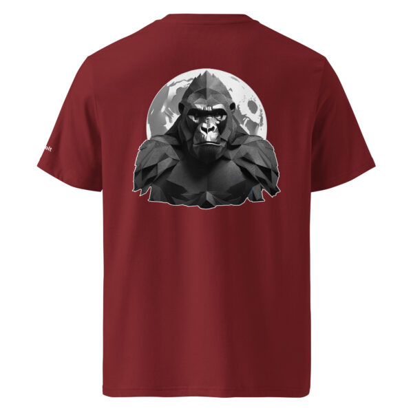 Kong Spirit - Mountain Kong - "L' Appel des Cimes" T-shirt unisexe en coton biologique couleurs sombres – Image 13