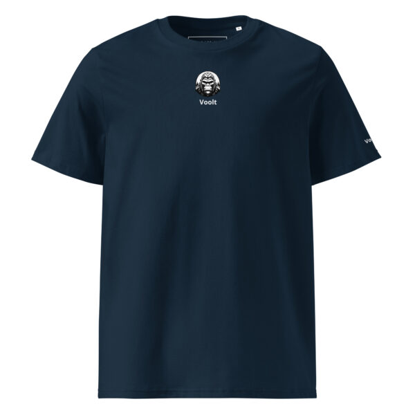 Kong Spirit - Mountain Kong - "L' Appel des Cimes" T-shirt unisexe en coton biologique couleurs sombres – Image 6