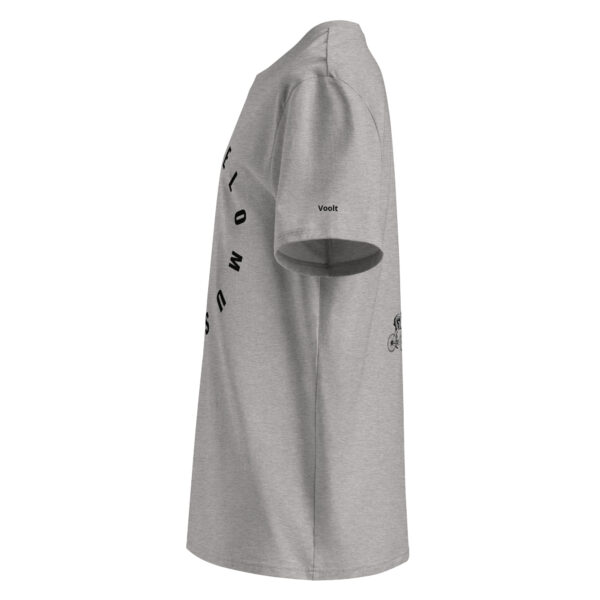Vélo Musculaire - Vélo d'Antan - "Echappée Belle" - T-shirt unisexe en coton biologique – Image 11