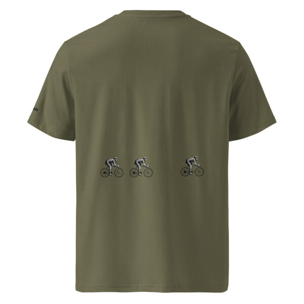 Vélo Musculaire - Vélo d'Antan - "Echappée Belle" - T-shirt unisexe en coton biologique – Image 5