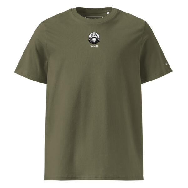 Kong Spirit - Mountain Kong - "L' Appel des Cimes" T-shirt unisexe en coton biologique couleurs sombres – Image 22