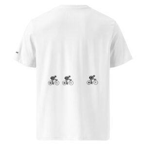 Vélo Musculaire - Vélo d'Antan - "Echappée Belle" - T-shirt unisexe en coton biologique