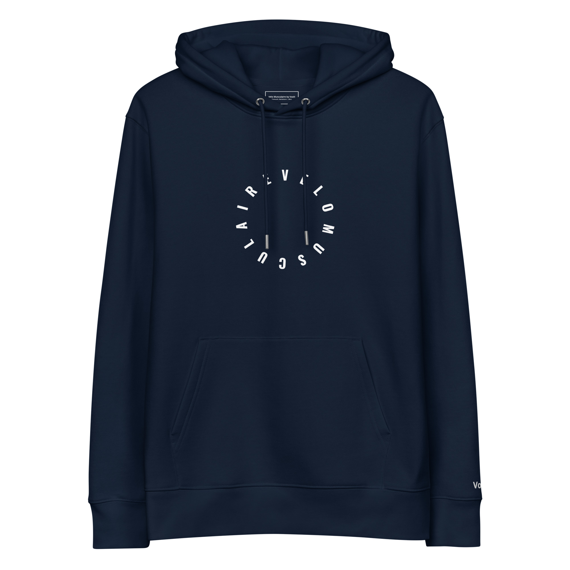 Vélo Musculaire - Vélo d'Antan - "Boomer Bike – Édition Noire & Rouge" Sweat écologique basique unisexe – Image 3